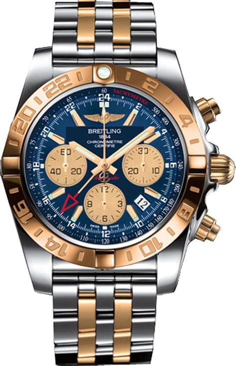 breitling chronomat 44 gold and steel|Breitling Chronomat 44 for sale.